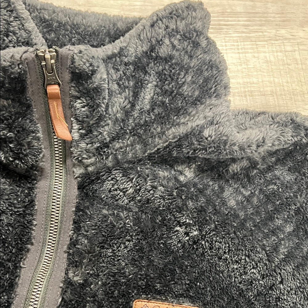 Women’s new Columbia Charcoal Fleece Jacket xl - Picture 3 of 8
